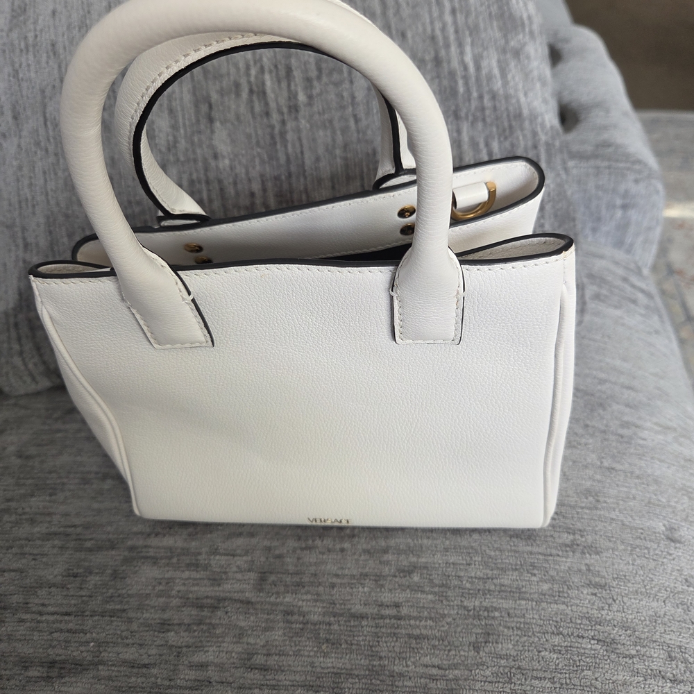 Versace White and Gold Women's Bag - Picture 4 of 9